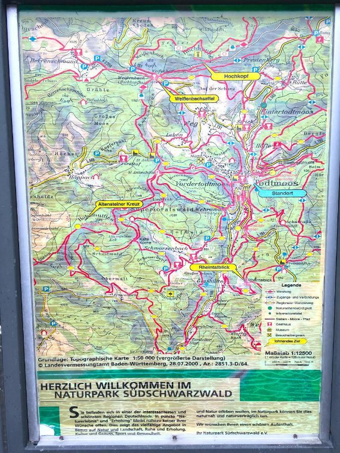 Ferienwohnung Schwarzwald Todtmoos Eksteriør billede